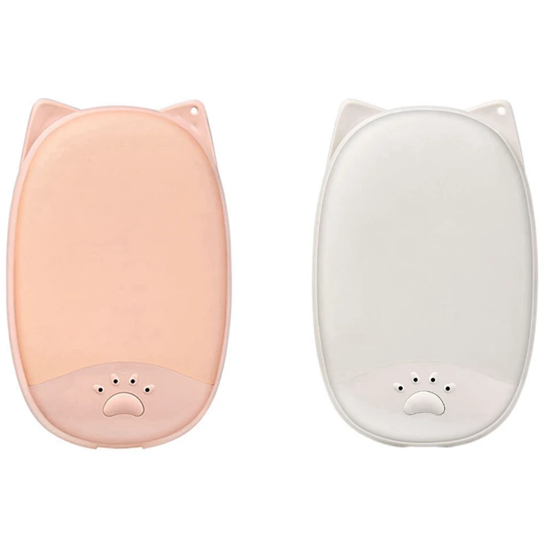 

2 комплекта портативных зарядных устройств 5200 мАч Мини-грелка для рук портативное зарядное устройство для телефона зимний обогреватель для...