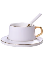 european tea cups set with saucer royal ceramic gold bone china coffee cup high quality tampa de silicone home porcelain oo50cs