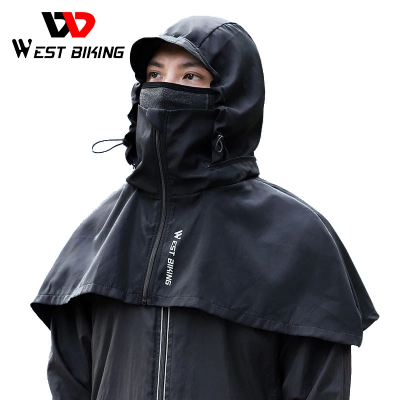 

WEST BIKING Autumn Winter Cycling Balaclava Windproof Double Layer Capacete Ciclismo Bike Helmet Skull Cap Motorcycle Headwear