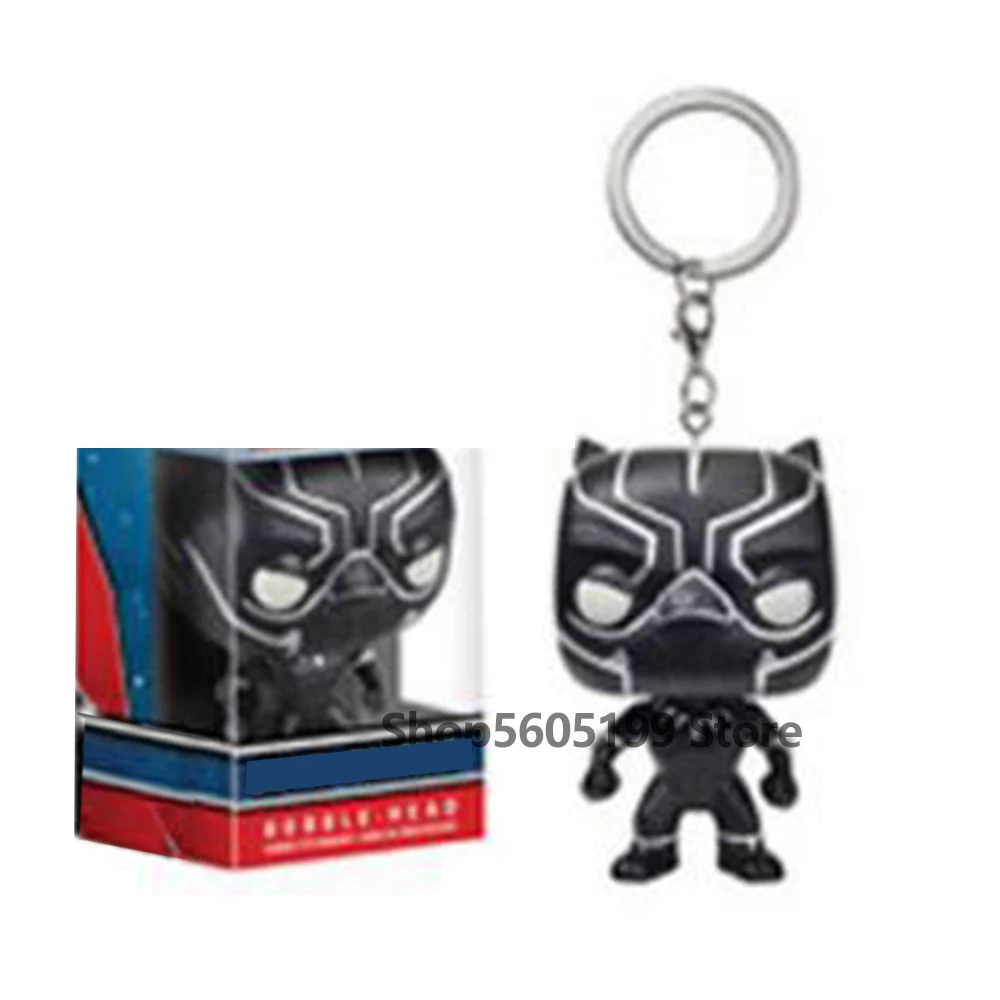 Поп Брелок черный пантера Салли Леви FORKY Venom с коробкой виниловые фигурки игрушки
