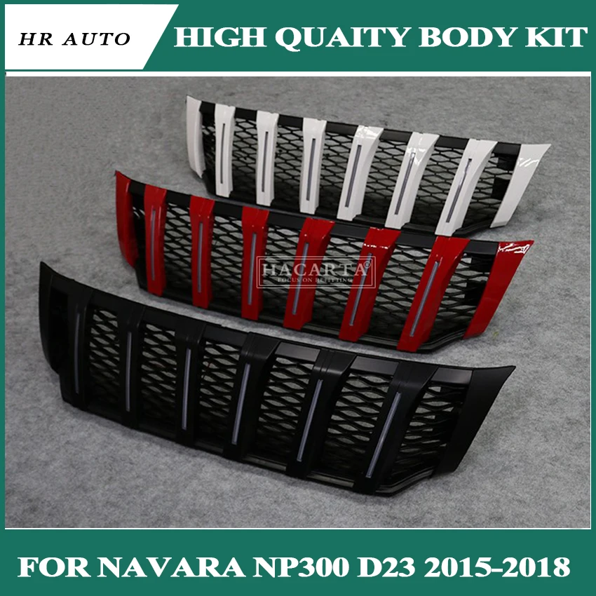 Передняя решетка для гоночного бампера ABS Сетчатая Маска накладка подходит NISSAN