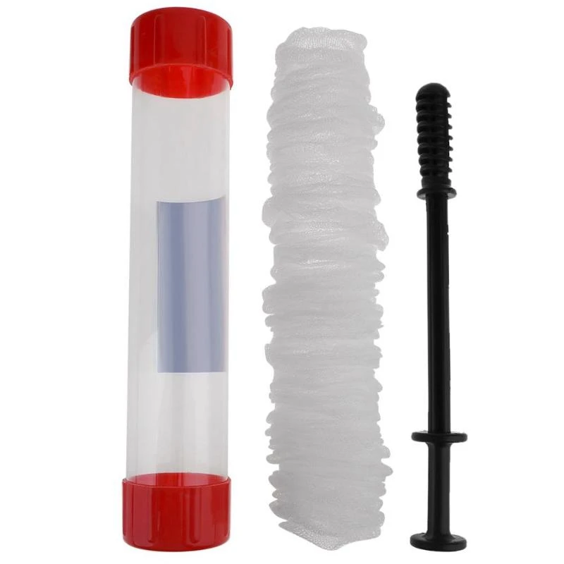 Растворимые ПВА сетка для рыбалки приманки чистая Карп крупнозернистая белая