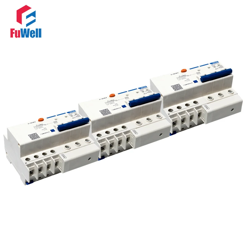 DZ47LE-63 3P+N Leakage-proof Circuit Breaker RCBO Overcurrent Protection 40/50/63A Residual Current Operated | Обустройство дома