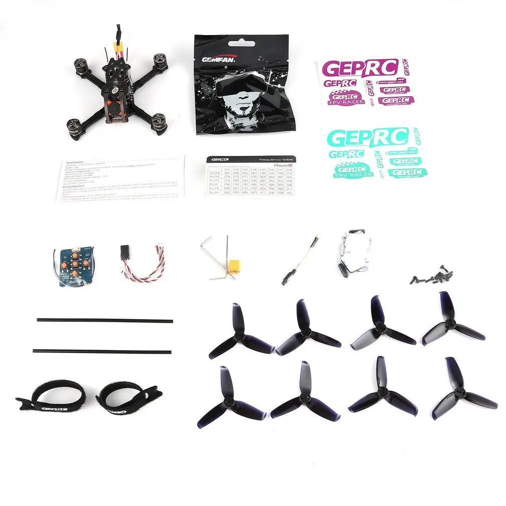 GEPRC Феникс 2 5 125 мм 8 Г 600TVL бесщеточная камера FPV микро RC гоночный Дрон с