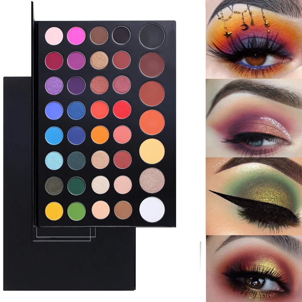 Новинка высокое качество 39 Цвет палитра теней для век Профессиональный James Charles