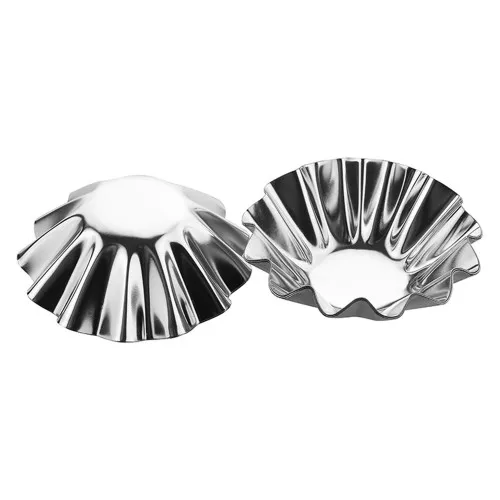 

Stainless Steel Metal Cake Mold-6 PCs