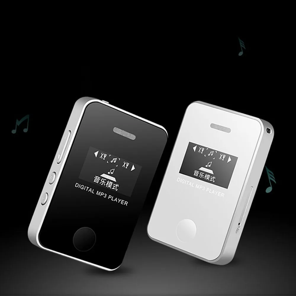 Мини USB MP3 музыкальный медиаплеер с поддержкой ЖК-экрана 16 Гб Micro SD TF карта мини музыкальный MP3-плеер с зажимом поддержка ЖК-экрана 16 Гб