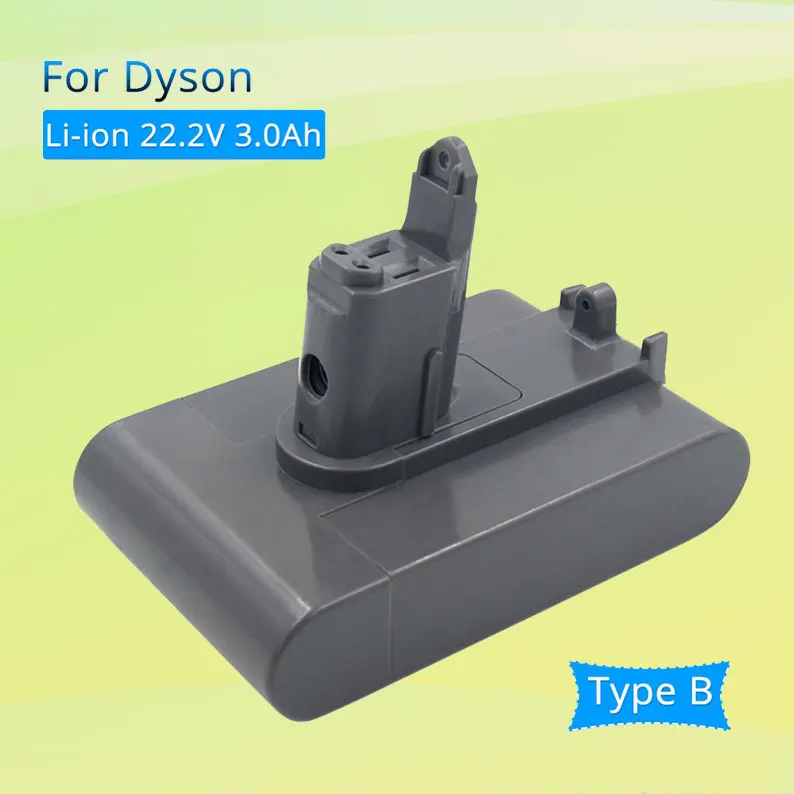 

2021 сменная литиевая батарея для пылесоса Dyson B, перезаряжаемая, 22,2 в, 3,0 Ач, подходит для dc31, dc34, DC35, dc45