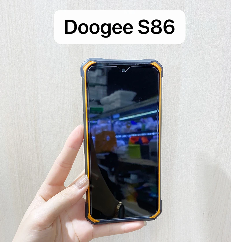 2 шт. Защитное стекло для DOOGEE S86 ip68 закаленное 9H Взрывозащищенная защитная Пленка