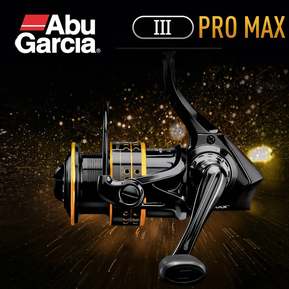 

ABU GARCIA PRO MAX PMAX Spinning Fishing Reel 6+1BB Aluminum Spool Low Profile Freshwater Saltwater Reel Carp Fishing