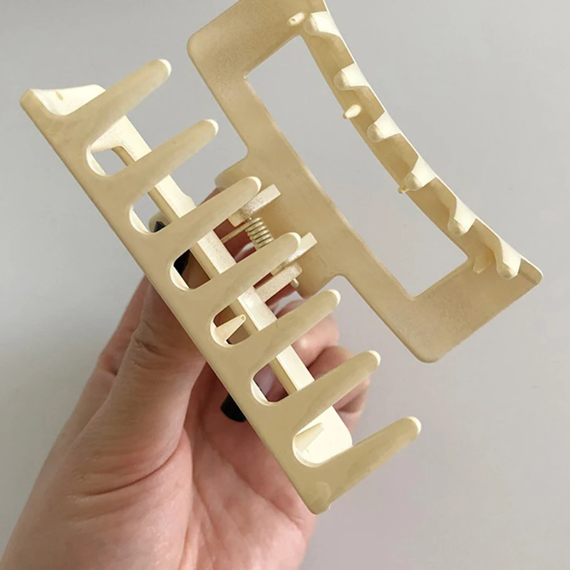 

New Big Barrette Crab Hair Claws Bath Hair Claw Ponytail Clip Large Hair Clamps Claw Clip Fashion Clip for Women