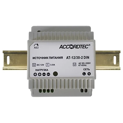 Источник питания AccordTec AT-12/30-3 DIN | Строительство и ремонт
