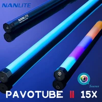 nanlite pavotube ii 15x led tube light rgb light stick full color creative handheld fill light