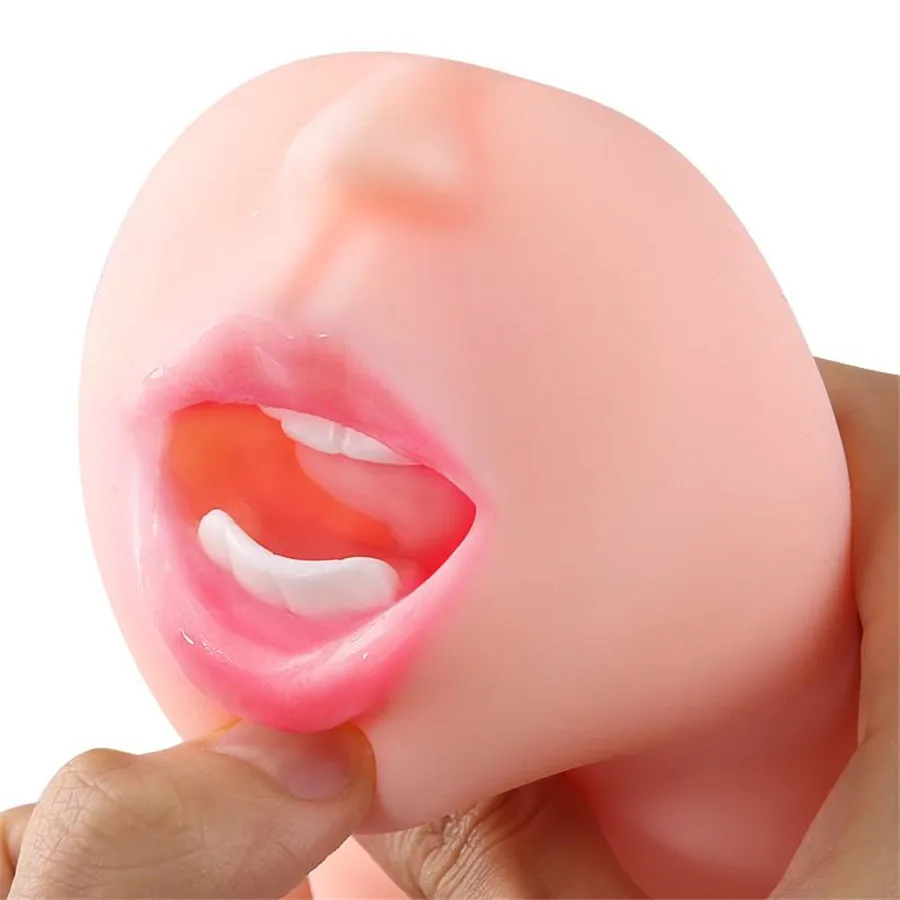 Карманный силиконовый мастурбатор для минет взрослые секс игрушки девочек