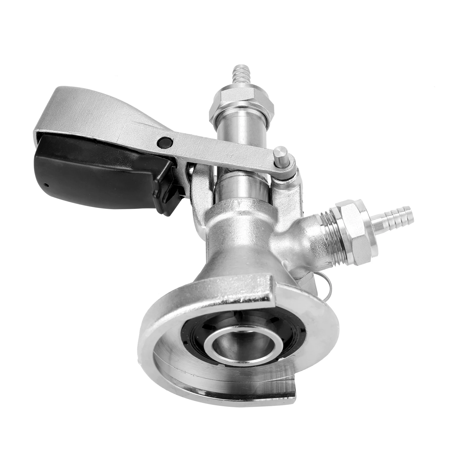 

New Stainless Steel Keg Coupler Draft Beer Dispenser Homebrew Beer Keg Tap for Wine Brew