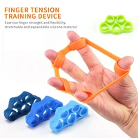 1 pc finger gripping rings silicone hand gripper finger expander strength trainer exercise accessories outdoor fitness tools