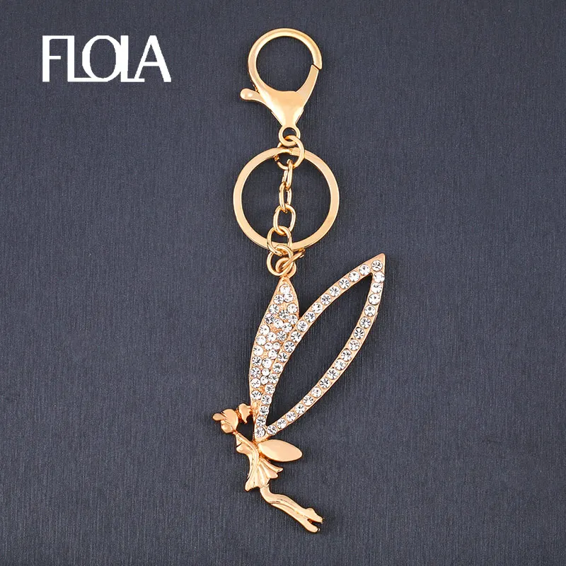 FLOLA волшебный брелок с крыльями ангела подвеской для женщин и мужчин