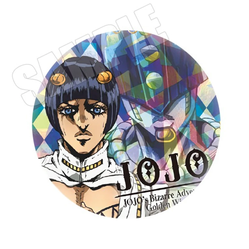 11 шт./лот JoJo'S Необычные Приключения Золотая булавка значок косплей реквизит для