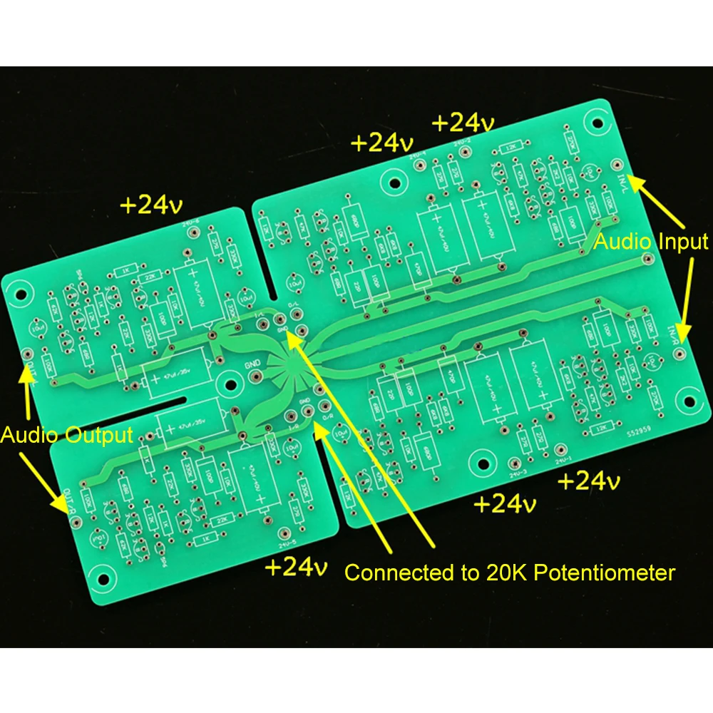 [Naim] флагманская предступенчатая плата предварительного усилителя NAC52 печатная