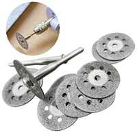 10pcsset 8 holes strong emery circular saw blades cutting wheel discs and mandrels suitable for using in carpentry and crafts