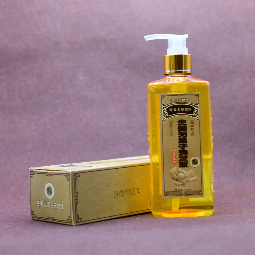 

Genuine Professional Hair ginger Shampoo 300ml, Hair regrowth Dense Fast, Thicker, Shampoo Anti Hair Loss Product