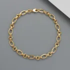 Популярные ожерелья Gojomem в стиле панк с крупной цепью золотого цвета, ожерелье-чокер с толстыми звеньями для женщин и девушек, модные ювелирные изделия, знаменитости