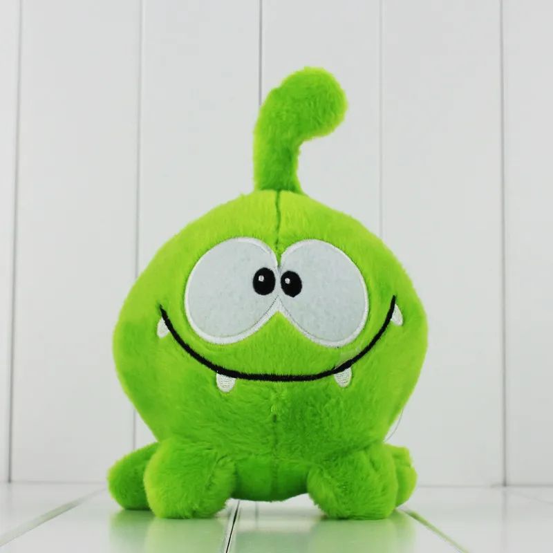 Новый 20 см режет мой Om Nom мультфильм мягкие игрушки животные плюшевые