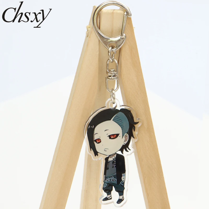 

Tokyo Ghoul Kaneki Ken Kirishima Touka Acrylic Keychain Anime Printed Double Sided Pendant Japan Anime Zone Key Chain Teens Kid