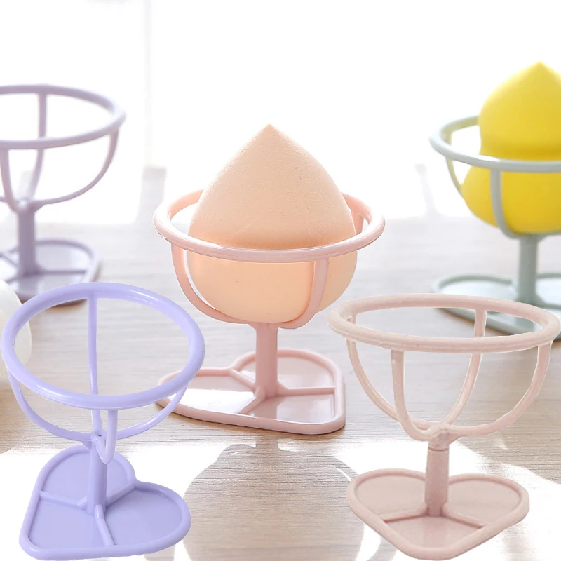 

Beauty Sponge Drying Box Portable Storage Case Sponge Holder Cosmetic Egg Shape Shelf Makeup Sponge Holder Make Up Accessories