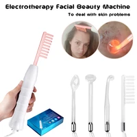 high frequency skin therapy wand electrotherapy glass tube multifunctional beauty care machine skin tightening face lifting