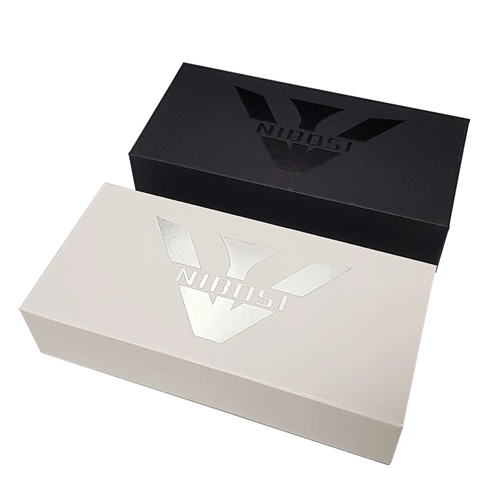 NIBOSI оригинальные высококачественные маленькие черные коробки для