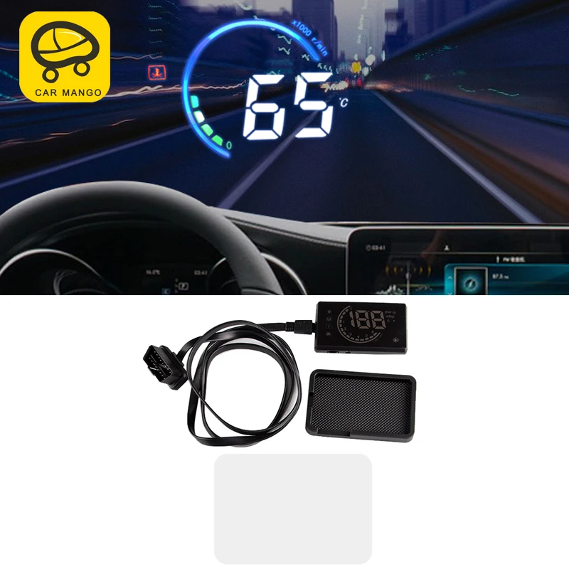 CarManGo для Mercedes Benz C Class W205 2016-2019 автомобильный HUD Дисплей с повышенной скоростью