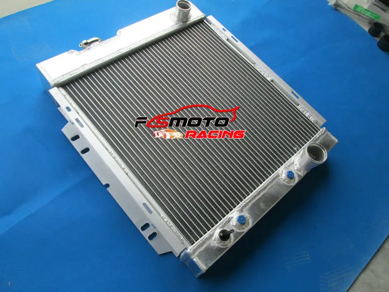 Автомобильные аксессуары интеркулер 3 ряда алюминиевый гоночный радиатор для FORD