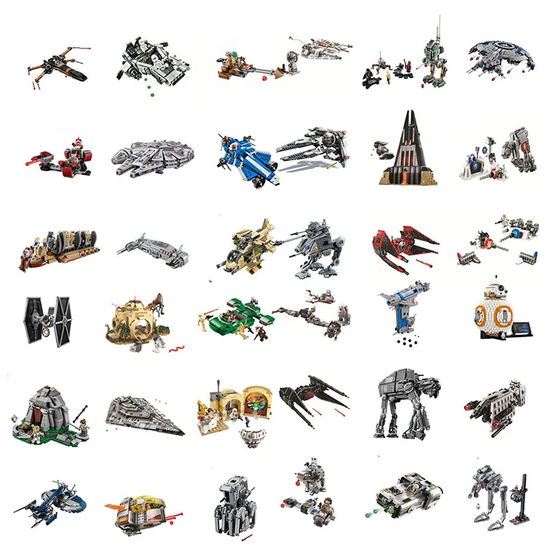 

MOC Stars 20th Imperial Spaceship Gunship Model Bricks Compatible With 79211 Space Brick Building Blocks Toys For Children Gift