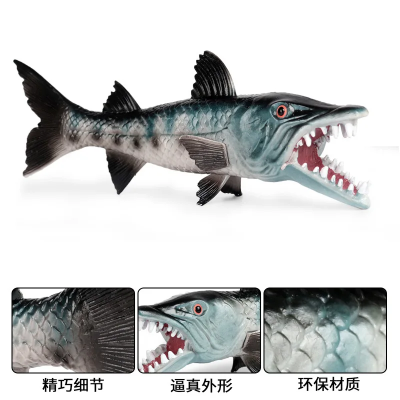 Имитация модели животных Росомаха экшн-фигурка в виде морской рыбы