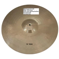 professional b20 18 inch ride cymbal drum cymbal for drum set drum instrument 20 tin 80 copper material
