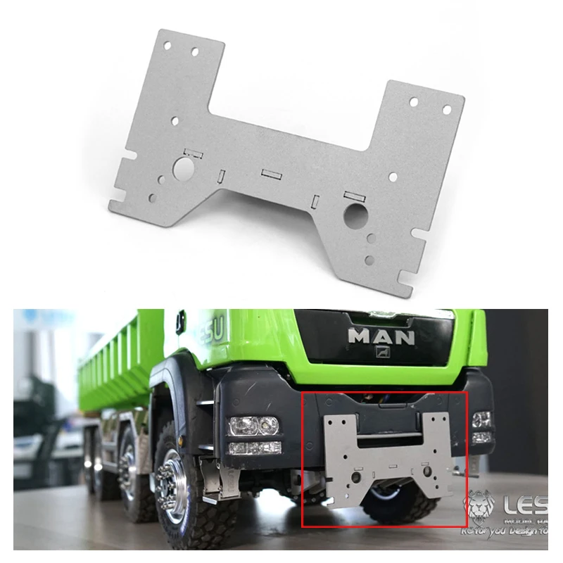 

LESU 1/14 Metal MAN Winch Coupler for Tractor Truck Car DIY Tamiya Model Dumper TH08021