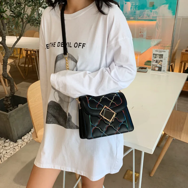 Иностранная газовая Женская 2019 новая Корейская версия 100 плечо Маленькая