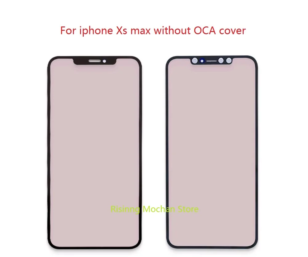 Для iphone x xr xs max новая черная Передняя панель сенсорный экран сенсор мобильный телефон внешнее стекло дисплей Замена дигитайзер