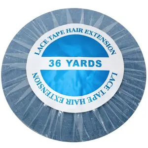 Лента для наращивания волос, синяя кружевная лента, 0,81,01,27 см, 36 ярдов