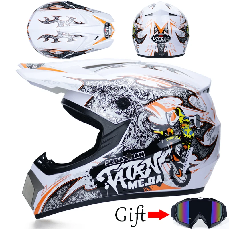 Светильник для мотоциклетного шлема бездорожья|helmet dot approved|cross helmetmotorcycle helmet |