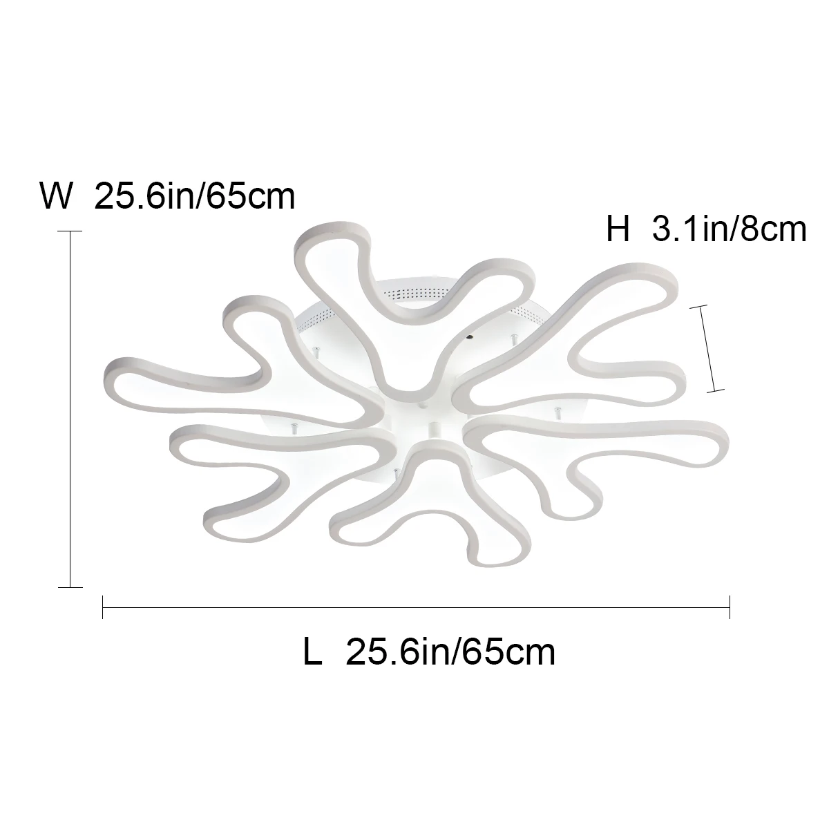 

Ganeed 2020 Modern LED Rectangular Ceiling Light Indoor Lamp Interior Lighting for Living Dining Room Bedroom Kitchen Home Loft