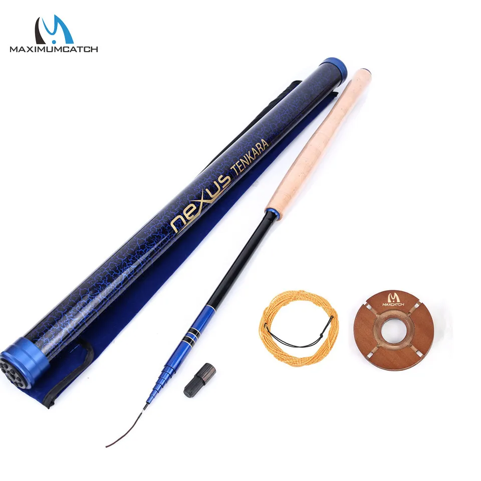 Maximumcatch Nexus 12FT/13FT Tenkara удилище телескопическая удочка и хранители крючков с стержнем носок и карбоновая удочка чехол удочка - Цвет: Combo 2