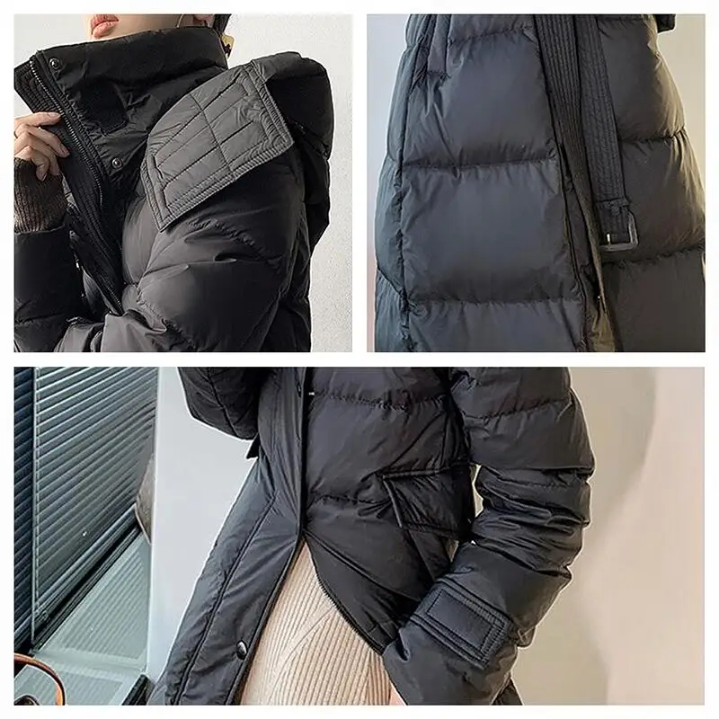 LUXUV Brands New Winter Collection of Jacket Stylish Windproof Female CoatWomens Quilted Coat Jackets Long Warm Parkas Tops