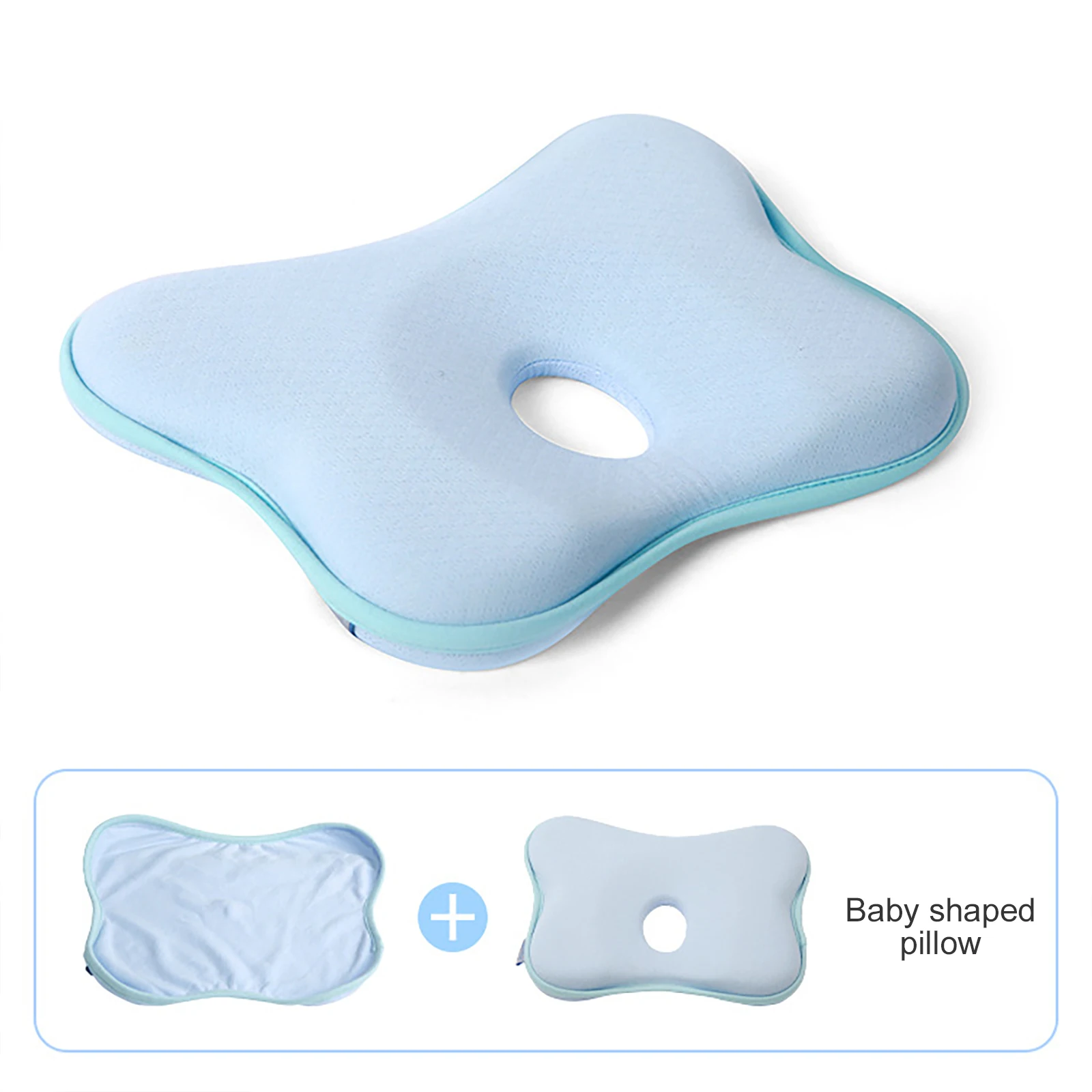 

Baby Pillow Newborn Infant Flat Head Prevention Flat Head Protection Newborn Baby Bedding Positioner Head