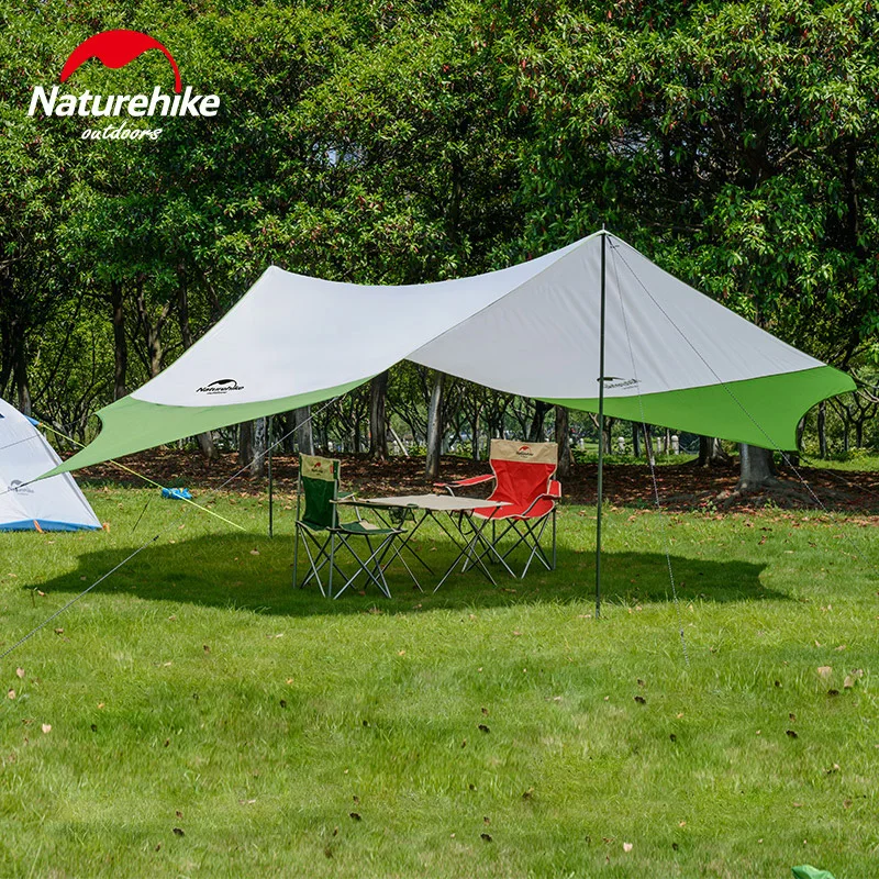

Naturehike Outdoor Awnig Beach Large Camping Tents Shelter The Sun Waterproof Ultralight Fast Build 400*350CM NH16T012-S