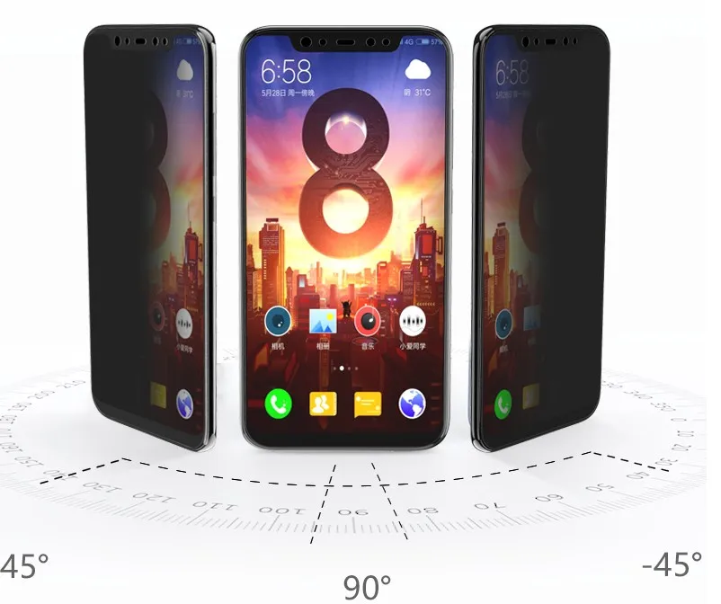 Защитное стекло закаленное для Redmi Note 8 Pro 7 Mi9 Lite 9T SE A3 CC9|Защитные стёкла и плёнки