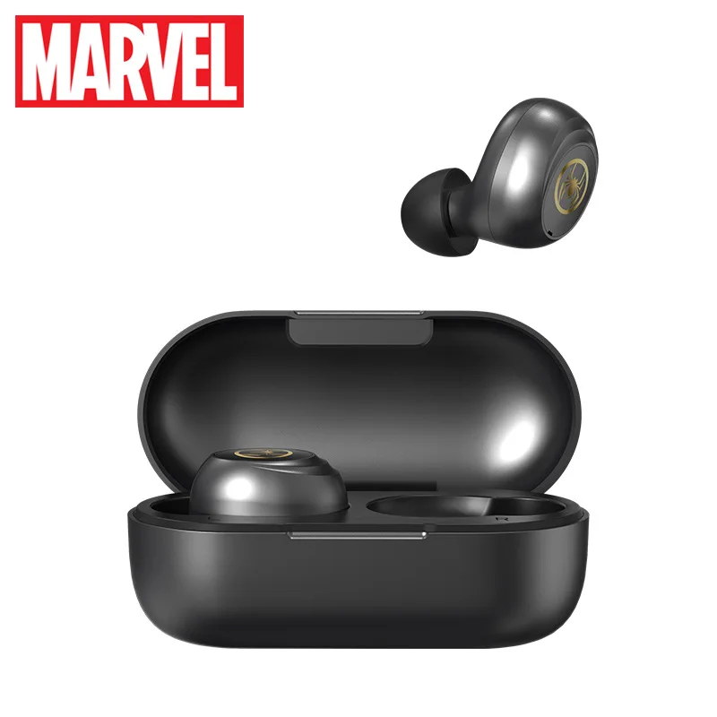 Беспроводные наушники Marvel сертифицированные Mini Bluetooth V5.0 TWS с изображением