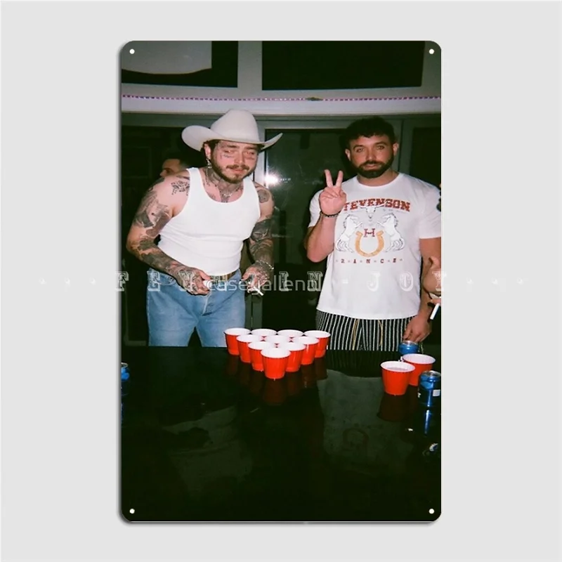 Постер Beerbongs, металлический плакат, печатная табличка для клувечерние, клубный бар, жестяной плакат
