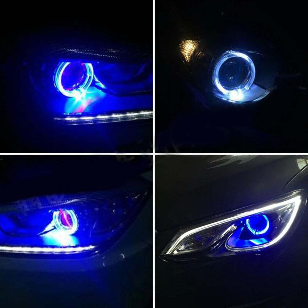 Светодиодный фонарь &quotАнгельский глаз&quot галогенное кольцо 1200LM авто